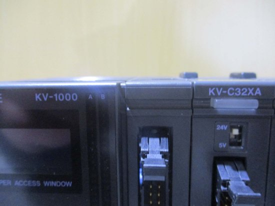 中古KEYENCE KV-1000/KV-C32XA*2/KV-32TA*2/KV-AD40*2/KV-TF40/KVC32TC -  growdesystem