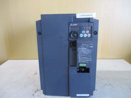 中古 MITSUBISHI INVERTER FR-E720-5.5K インバータ 三相 200-240V 5.5