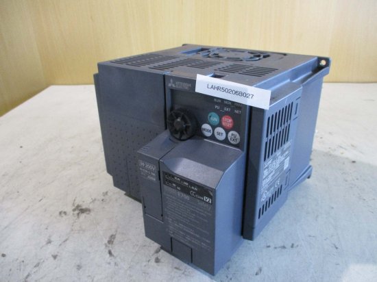 中古 MITSUBISHI INVERTER FR-E720-3.7KNC インバータ 三相 200-240V