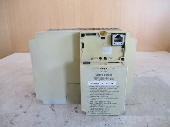 中古 MITSUBISHI INVERTER FR-E520-3.7KN インバータ 三相 200-240V 3.7KW ＜送料別＞ -  growdesystem