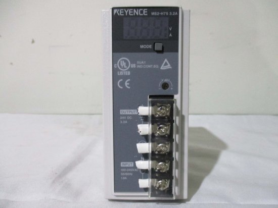 中古 KEYENCE MS2-H75 スイッチングパワーサプライ - growdesystem