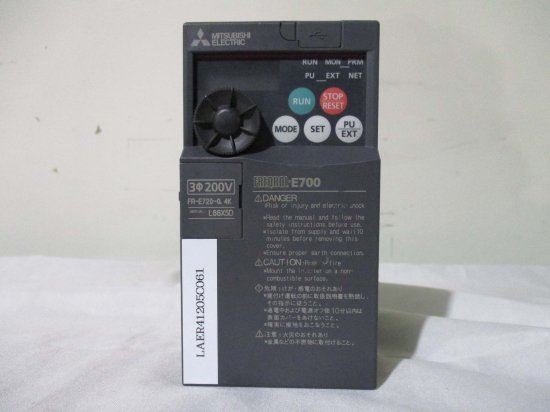 三菱インバーター　E720  0.4k