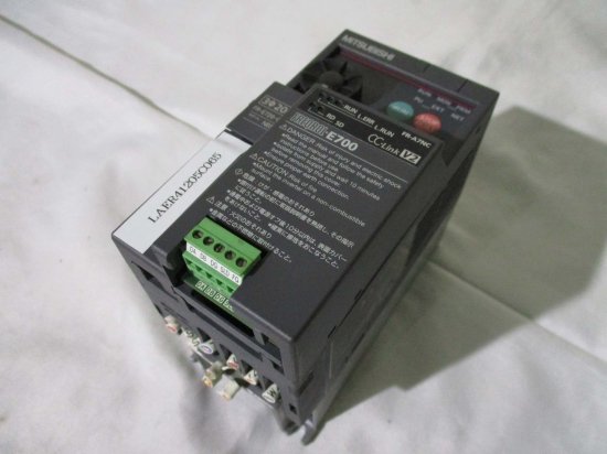 中古 MITSUBISHI FR-E720-0.4K インバーター - growdesystem