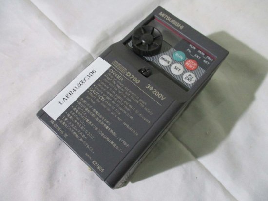 中古 MITSUBISHI FR-D720-0.1K インバーター - growdesystem