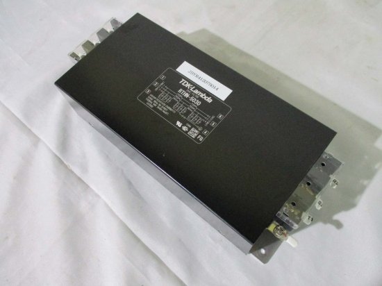 中古TDK-Lambda RTHN-5030 TDKラムダ 低背 ノイズフィルタ EMCフィルタ 高減衰三相500V - growdesystem