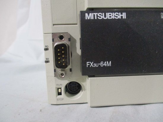 中古 MITSUBISHI シーケンサー FX3U-64MR/ES-A - growdesystem