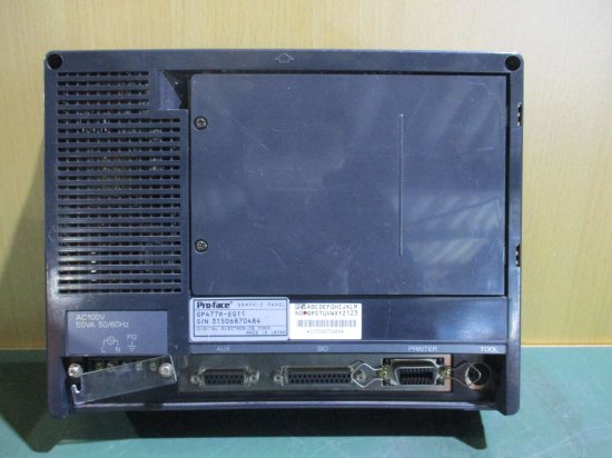 中古 Pro-face GP477R-EG11 タッチパネル プログラマブル表示器 通電OK - growdesystem