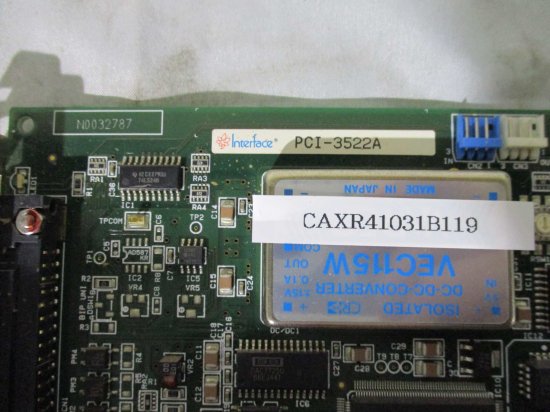 中古 INTERFACE PCI-3522A インターフェースモジュール - growdesystem