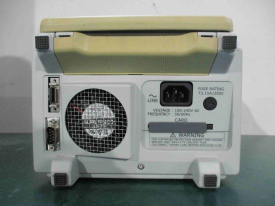 中古 IWATSU DS-8812 BRINGO DIGITAL OSCILLOSCOPE デジタルオシロスコープ 100MHz 500MS/s  100-240V AC 50/60Hz 通電OK - growdesystem