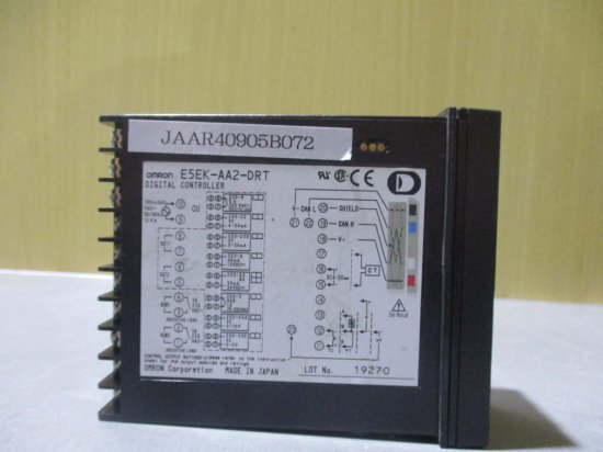 中古OMRON 電子温度調節器 E5EK-AA2-DRT AC/DC24V - growdesystem
