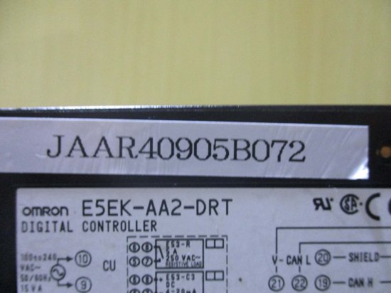 中古OMRON 電子温度調節器 E5EK-AA2-DRT AC/DC24V - growdesystem