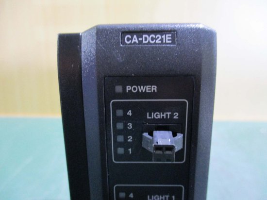 中古 KEYENCE CA-DC21E LED照明拡張ユニット 画像処理システム 画像センサ - growdesystem