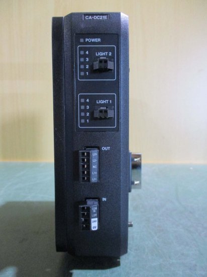 中古 KEYENCE CA-DC21E LED照明拡張ユニット 画像処理システム 画像センサ - growdesystem