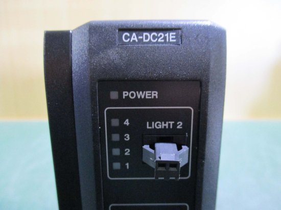 中古 KEYENCE CA-DC21E LED照明拡張ユニット 画像処理システム 画像センサ - growdesystem