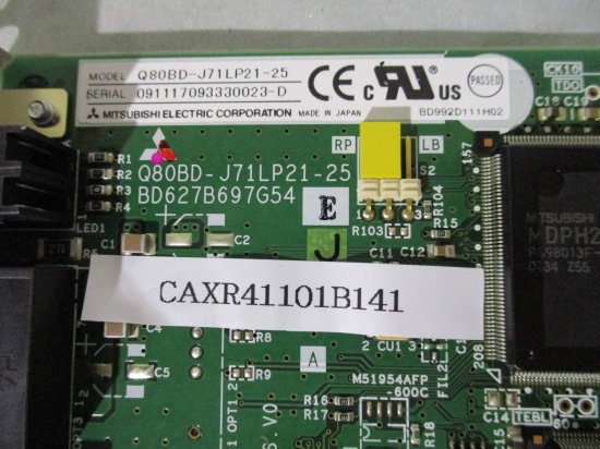 中古 MITSUBISHI Q80BD-J71LP21-25 MELSECNET/Hインタフェースボード - growdesystem