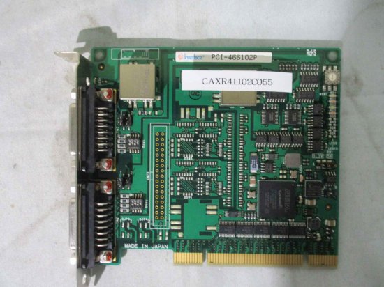 中古 Interface PCI-466102P 製高速シリアル通信 - growdesystem