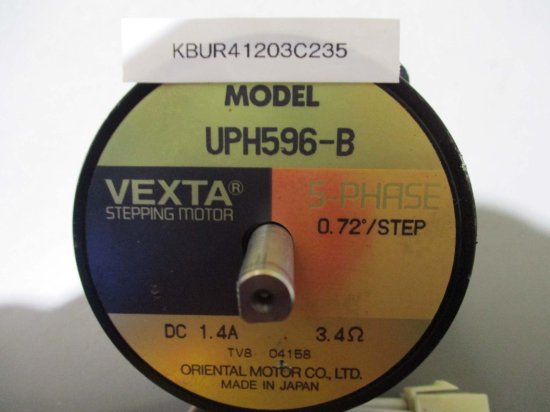 中古 ORIENTAL VEXTA STEPPING MOTOR UPH596-B ステッピングモーター - growdesystem