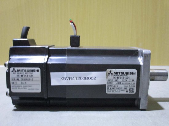 中古 MITSUBISHI HC-MFS43-S24 AC Servo Motor ACサーボモーター - growdesystem