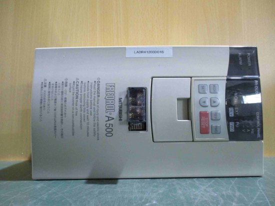 中古 MITSUBISHI FREQROL-A500 INVERTER FR-A520-2.2K インバータ 2.2