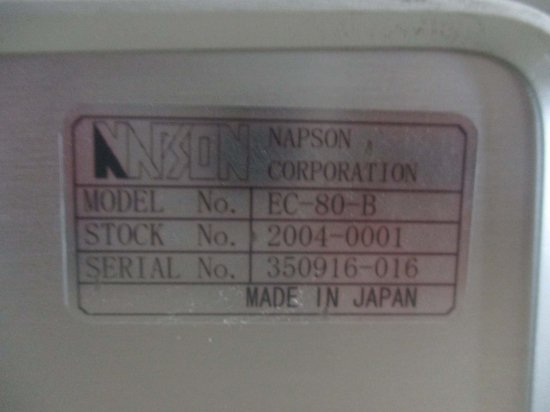 中古 NAPSON NON CONTACT EC-80-B 非接触式 抵抗測定器 - growdesystem