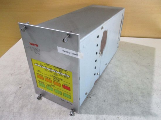 中古 TAIYO/ESTIC エスティック TNA1-CU20 AC SERVO NUTRUNNER 100W AC200V  50/60Hz(HANR41219D015) 電材・配電用品