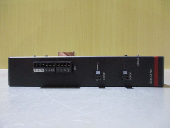 中古 KEYENCE Light Source Controller CA-DC40E 光源コントローラ - growdesystem