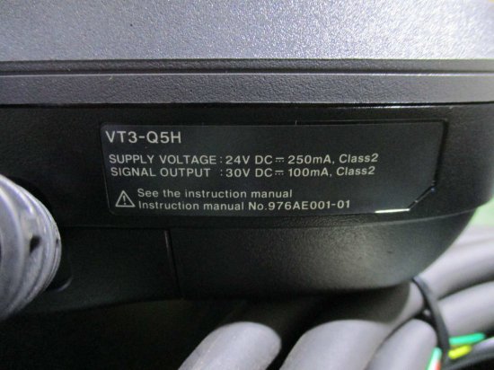 KEYENCE touch panel VT3-Q5H タッチパネル保証付き