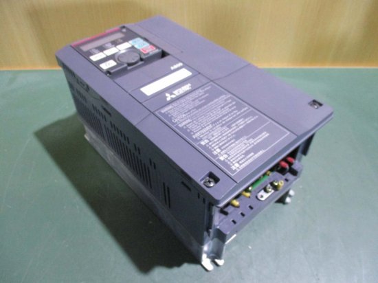 中古 MITSUBISHI INVERTER FR-A820-2.2K-1 インバーター 3PH AC200-240V - growdesystem