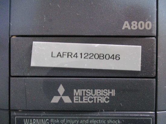 中古 MITSUBISHI INVERTER FR-A820-7.5K-1 インバーター 3PH AC200-240V - growdesystem