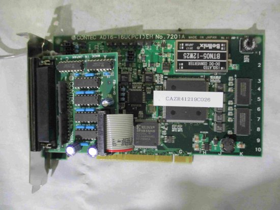 Contec AD16-16U (PCI) EV アナログ入出力 PCIボード-