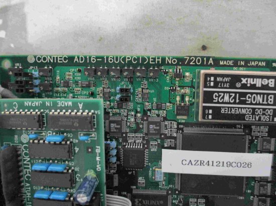 Contec AD16-16U (PCI) EV アナログ入出力 PCIボード | nate-hospital.com