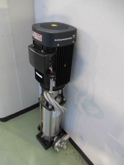 中古 GRUNDFOS 立形多段うず巻ポンプ CRN3-19 A-J-G-E-HQQE 3.0KW ＜送料別＞ - growdesystem