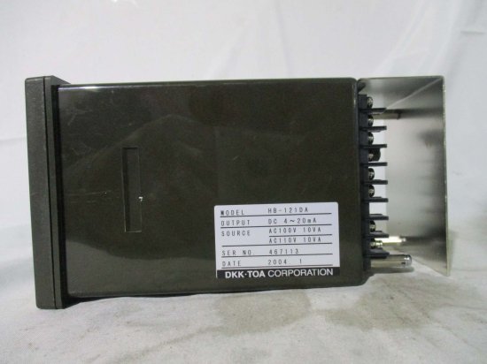 中古 DKK TOA HB-121DA パネル型pH/ORP調節計 - growdesystem