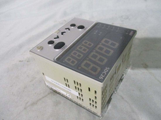 中古 YAMATAKE azbil TEMPERATURE CONTROLLER SDC26 デジタル指示調節計 - growdesystem