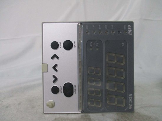 中古 YAMATAKE azbil TEMPERATURE CONTROLLER SDC26 デジタル指示調節計 - growdesystem