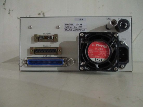 中古 ULVAC IONIZATION VACUUM GAUGE CONTROL GI-M 電離真空計制御 - growdesystem