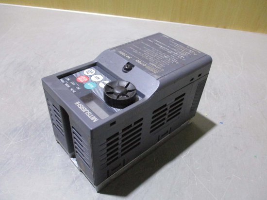 中古MITSUBISHI FR-D720-0.2K 200V インバーター - growdesystem