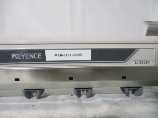 中古 KEYENCE IONIZER BAR SJ-E036A ハイブリッド型超高速センシングイオナイザ - growdesystem