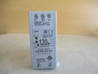 IDEC Corporation PS5R-SF24 Power Supply   24V AC 5A