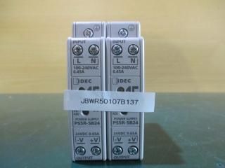 IDEC PS5R-SB24 Power Supply 24V 0.65A *2