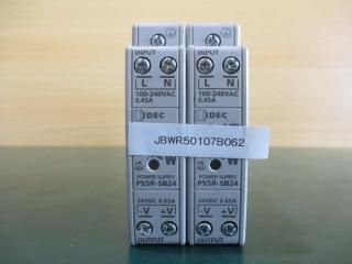 IDEC PS5R-SB24 Power Supply 24V 0.65A *2
