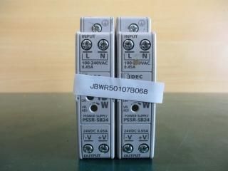 IDEC PS5R-SB24 Power Supply 24V 0.65A *2