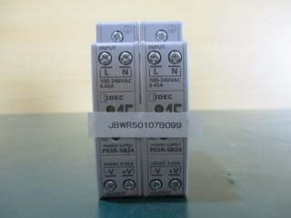 IDEC PS5R-SB24 Power Supply 24V 0.65A *2