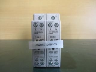 IDEC PS5R-SB24 Power Supply 24V 0.65A *2