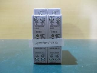 IDEC PS5R-SB24 Power Supply 24V 0.65A *2