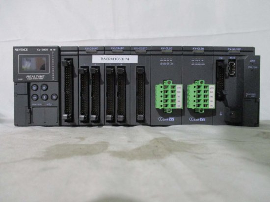 中古 KEYENCE KV-3000/KV-C64XC/KV-C64TC/KV-C32TC/KV-CL20*2/KV-ML16V -  growdesystem