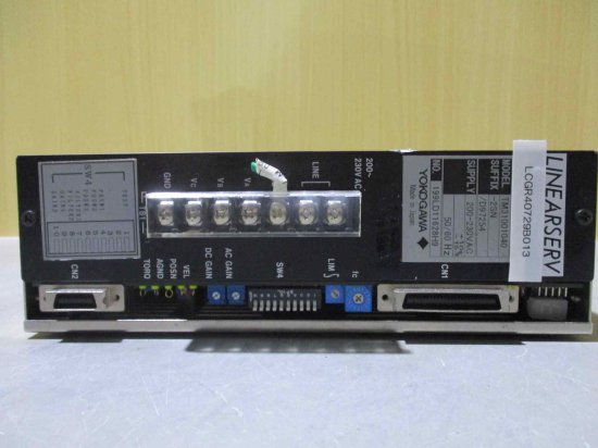 中古 YOKOGAWA TM31001040-2SN/D97254 LINEARSERV ACサーボドライバ 200-230VAC -  growdesystem