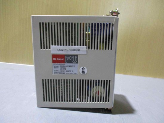 中古 SANYO DENKI PU0B030EMR1P00 サーボアンプ AC100V - growdesystem