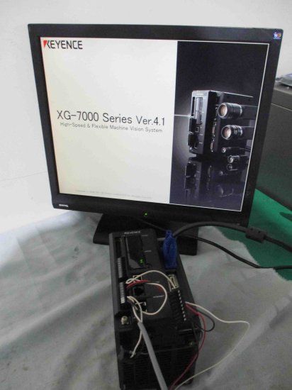 中古 KEYENCE XG-7000Series Ver.4.1 XG-7000/CA-CN5L*2/XG-035M*2 ...