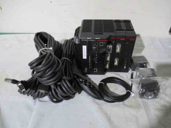 中古 KEYENCE XG-X2000Series Ver.1.0  XG-X2700/CA-E100/CA-DC40E/CA-CH10R*3/CA-H2100C*3 通電OK - growdesystem